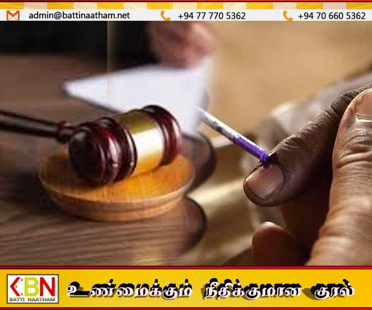 தமிழக சட்டசபை தேர்தலில் வாக்களித்த இலங்கையர் உட்பட மூவருக்கு எதிராக வழக்கு!