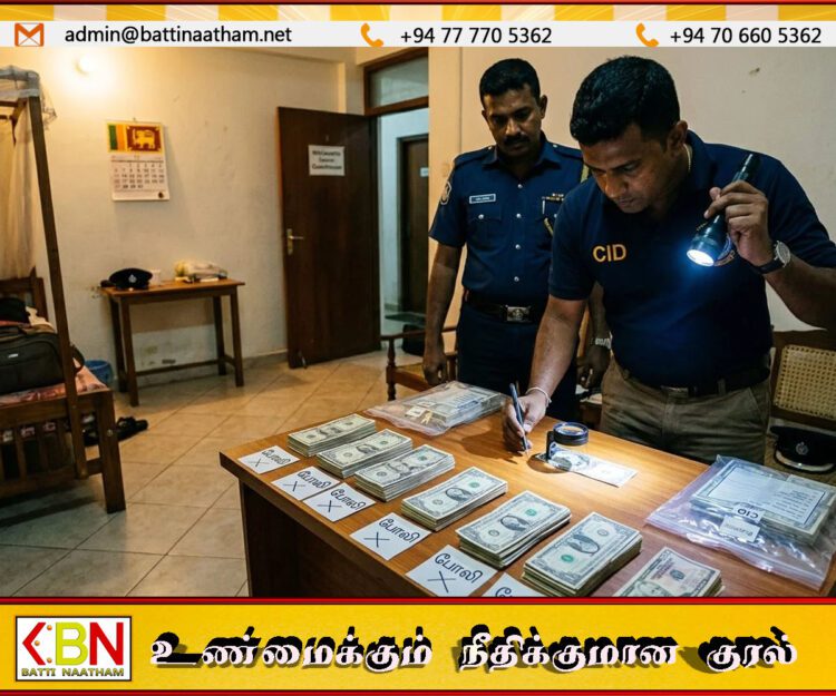 453 போலி அமெரிக்க டொலர் நோட்டுகளுடன் தலவாக்கலை நபர் CIDயால் கைது!