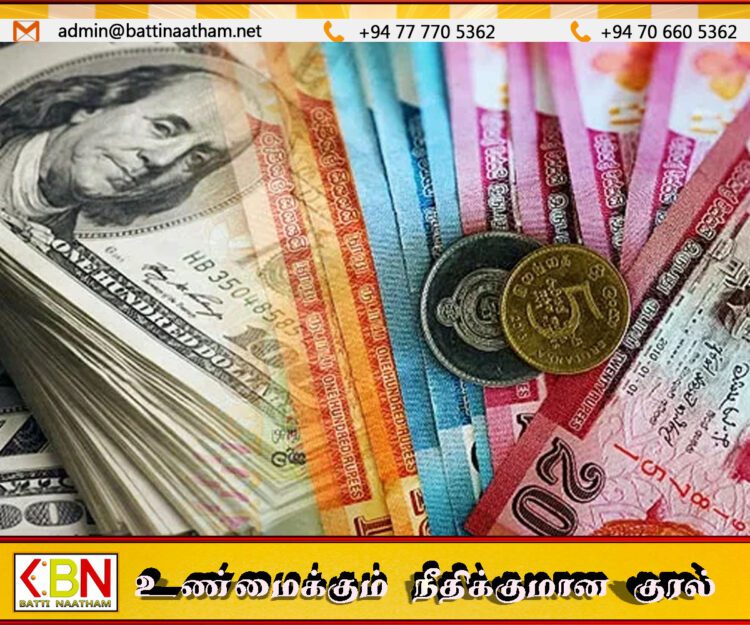 இலங்கை ரூபாய்க்கு நிகரான டொலரின் விலை மீண்டும் அதிகரிப்பு!