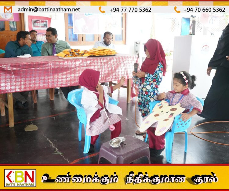 அட்டாளைச்சேனையில் வாய் சுகாதாரம் தொடர்பான கண்காட்சியும் விழிப்புணர்வு நிகழ்வும்