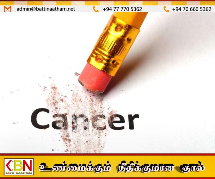 இலங்கையில் புற்றுநோயாளிகளின் எண்ணிக்கை மும்மடங்காக அதிகரிப்பு