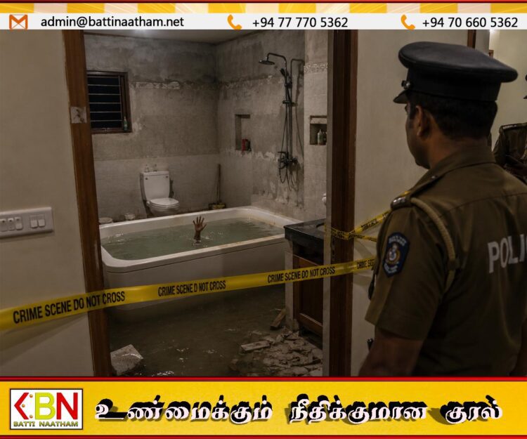 மட்டு ஏறாவூரில் குளியலறை தண்ணீர் தொட்டியில் முழ்கி 11 வயது சிறுமி உயிரிழப்பு
