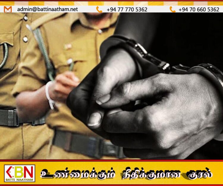 மூதூரில் ஏழு இலட்சம் பணம் மற்றும் ஐஸ் போதைப்பொருளுடன் கணவன் மனைவி கைது