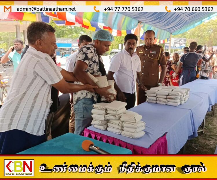 வாழைச்சேனையில் வெசாக் தான நிகழ்வு