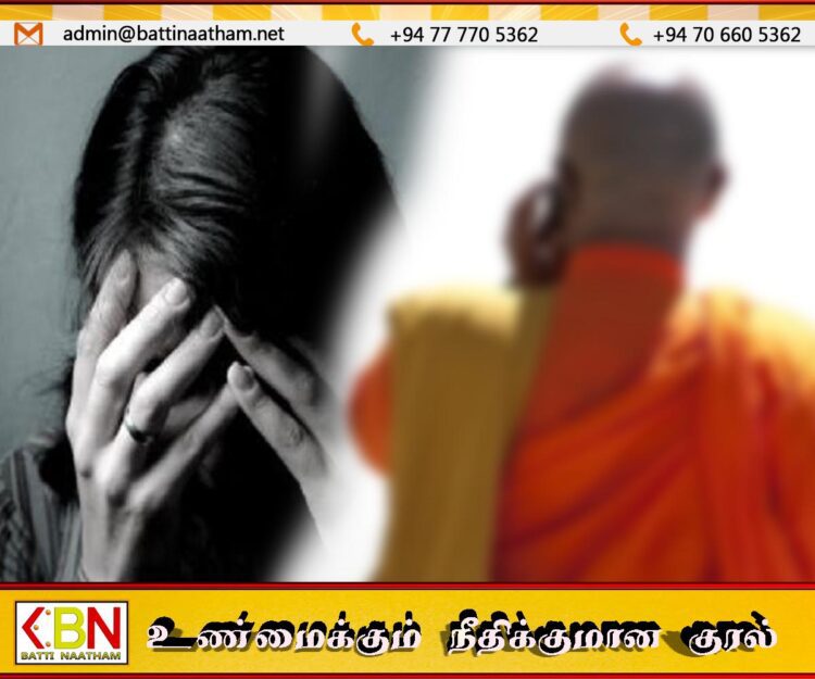 1 இலட்சம் ரூபாவிற்கு 14 வயதுச் சிறுமியை வாங்கி துஷ்பிரயோகம் செய்த மூத்த பிக்கு; வழக்கைத் திசைதிருப்பச் சில தரப்புகள் முயற்சி