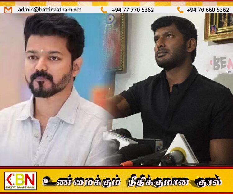 விஜயின் தீர்மானத்தை விமர்சித்த விஷால்; அருண் விஜய் கண்டனம்