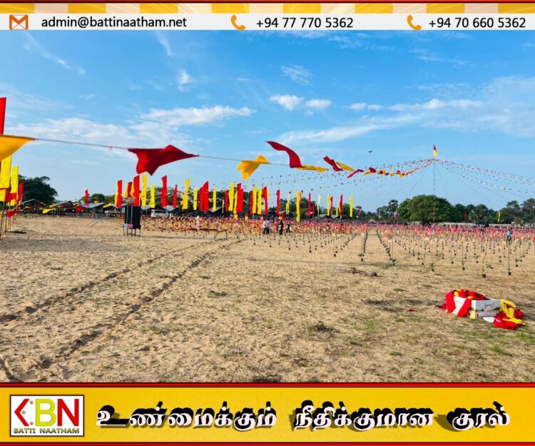 வலிகள் சுமந்த முள்ளிவாய்க்கால் அஞ்சலிக்கு தயார் நிலையில்