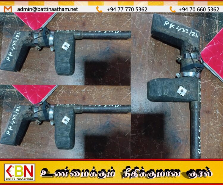கரடியனாறு பிரதேசத்தில் உள்நாட்டில் தயாரிக்கப்பட்ட சிறிய ரக துப்பாக்கியுடன் ஒருவர் கைது