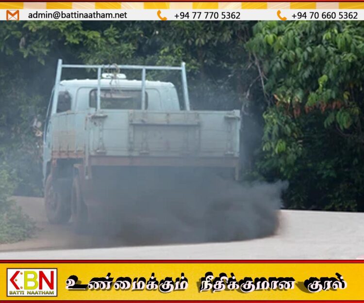 டீசல் வாகனங்கள் மீது கடும் கண்காணிப்பு; 50% வாகனங்கள் அதிக கரும்புகை வெளியேற்றுவதாக தகவல்