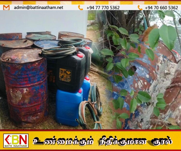 கொக்கட்டிச்சோலையில் கசிப்புடன் பெண் ஒருவர் கைது-இருவர் தப்பி ஓட்டம்