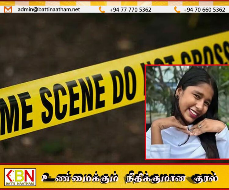 சென்னையில் இலங்கை பெண் கொலை; காயமடைந்த சிறுமியும் உயிரிழப்பு!