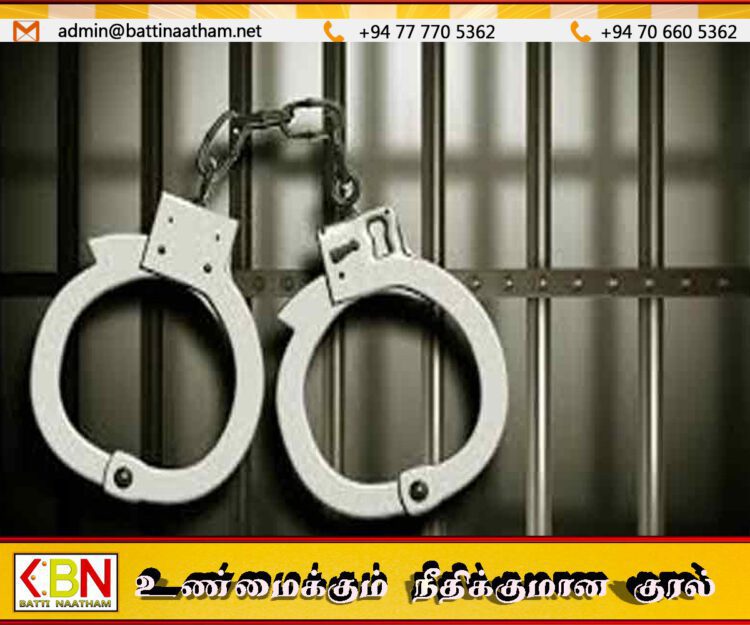 கிண்ணியாவில் பாடசாலை ஆசிரியர் ஐஸ் போதைப்பொருளுடன் கைது