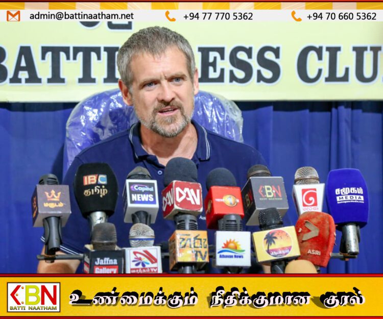 மட்டு ஊடக அமையத்திற்கு விஜயம் செய்தஅவுஸ்ரேலிய தூதுவர் மேத்யூ டக்வொர்த்