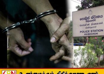 வெளிநாட்டு வேலைவாய்ப்பு பெற்றுத் தருவதாகக் 50 இலட்சம் மோசடி செய்தவர் கிளிநொச்சியில் கைது