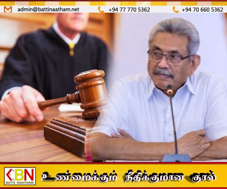 கோட்டாபயவின் ரிட் மனு விசாரணையில் இருந்து நீதியரசர் பிரியந்த பெர்னாண்டோ விலகல்