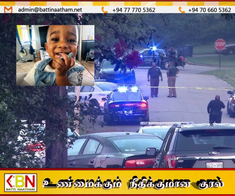 தாயின் கண்முன்னே பொலிசாரின் துப்பாக்கி சூட்டில் 1 வயது மகன் உயிரிழப்பு