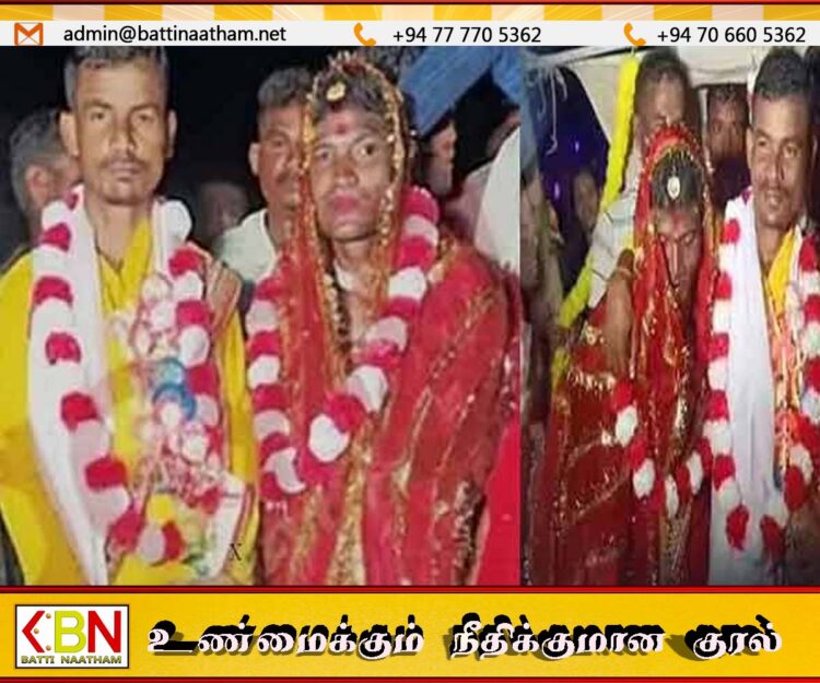 ஒடிசா மாநிலத்தில் மழை வேண்டி ஆணுக்கும் ஆணுக்கும் திருமணம்