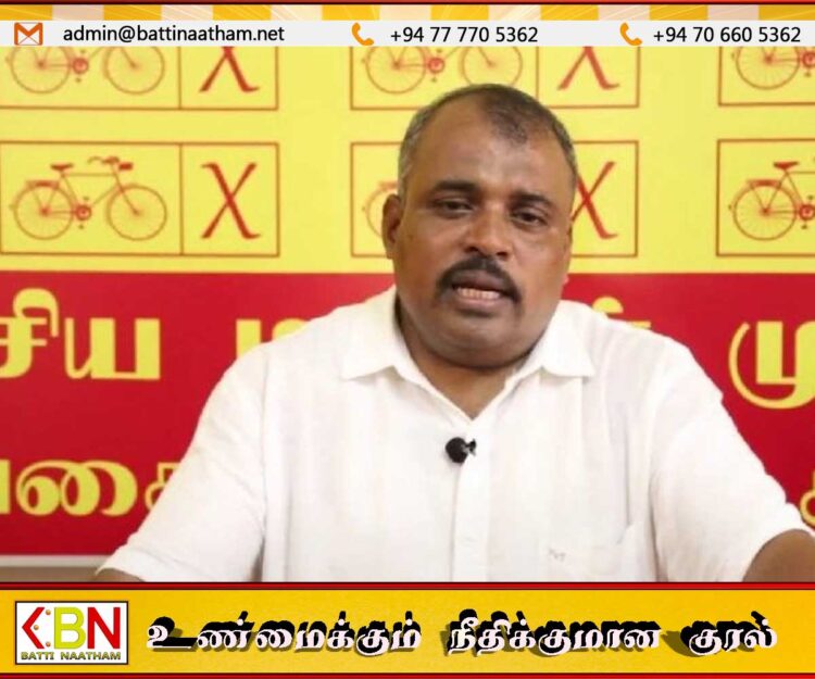 யாழ் DCC கூட்ட குழப்பத்திற்கு சந்திரசேகரின் அடியாட்களே காரணம்; கஜேந்திரன்