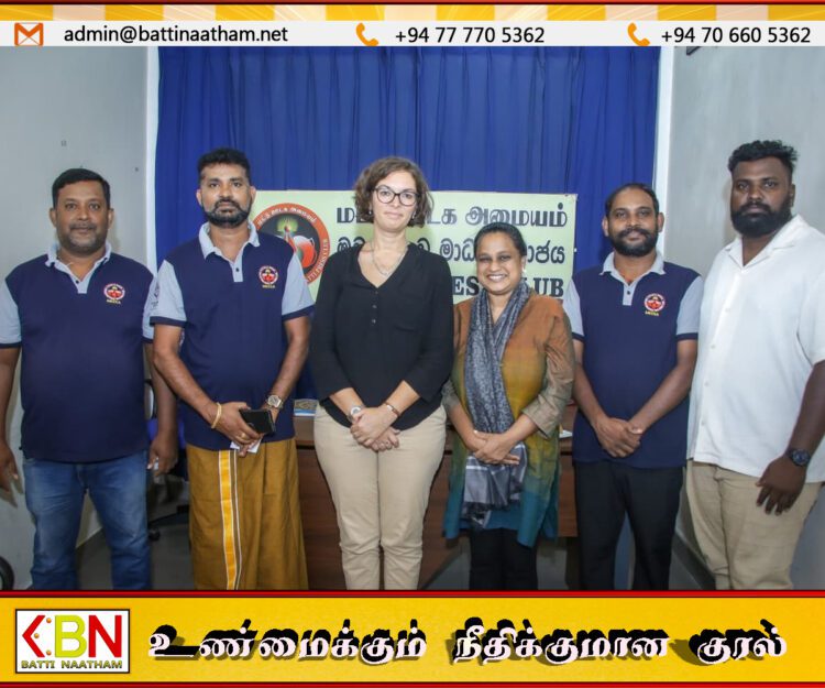 பயங்கரவாத தடைச் சட்டத்தை நீக்குவதற்கு அழுத்தம் கொடுங்கள்; ஜெர்மன் துணை தூதுவரிடம் மட்டு ஊடக அமையம் கோரிக்கை!