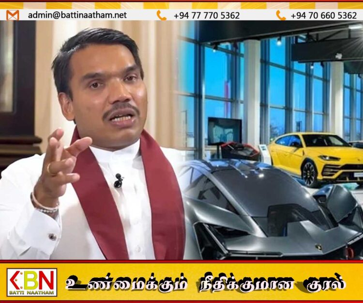 18 லம்போர்கினி காரில் ஒன்றை ஓட்டுவதற்கு ஆவலாக உள்ளேன்; நாமல் ராஜபக்ச
