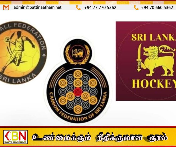 மூன்று தேசிய விளையாட்டுச் சங்கங்களின் பதிவு தற்காலிக இடைநிறுத்தம்