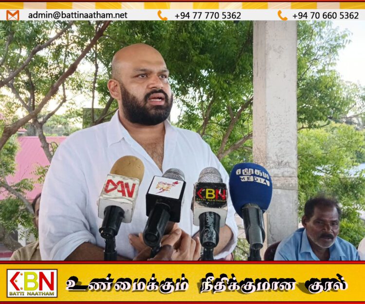 ஒரு பாடலுக்கு பயப்படுவது வேடிக்கையான விடயம்; சாணக்கியன்