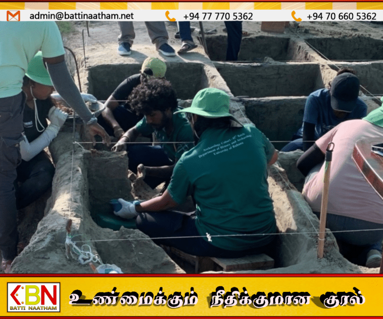 செம்மணியில் இன்றும் 08 என்புக்கூட்டு தொகுதிகள் அடையாளம்