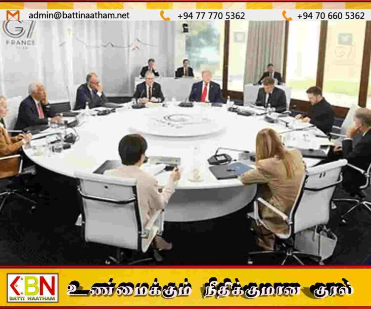 ஜி7 மேடையில் மீண்டும் எதிரொலிக்கும் உக்ரைன் போர்!