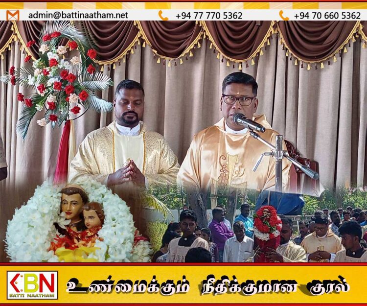 சொறிக்கல்முனை அந்தோனியார் ஆலய திருவிழா