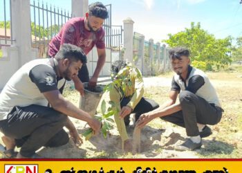 மட்டு வாகாரையில் காலநிலை மாற்றத்தை எதிர்கொள்ள மர கன்றுகள் நடும் நிகழ்வு