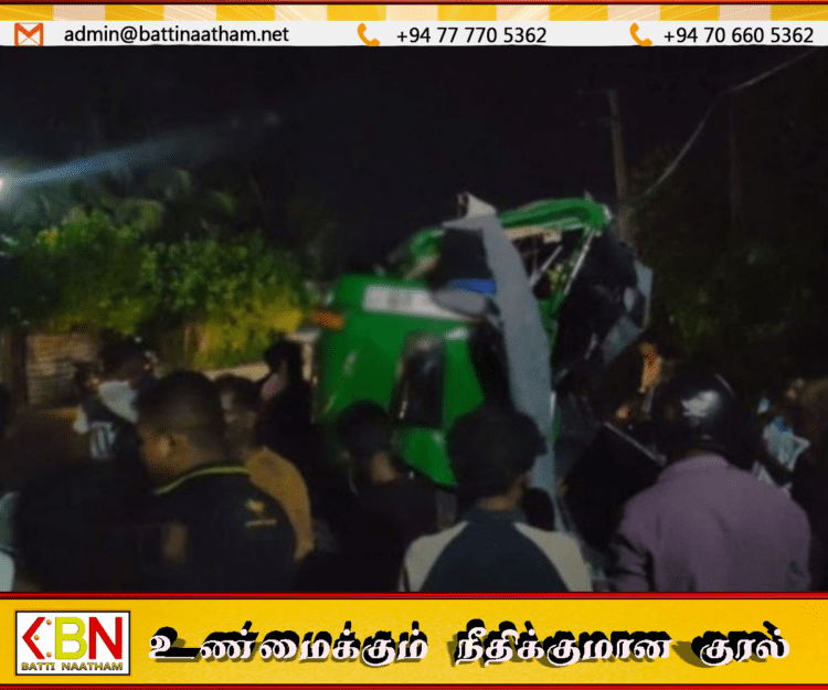புத்தூரில் கோர விபத்து; இளைஞர் உயிரிழப்பு, இருவர் கவலைக்கிடம்!