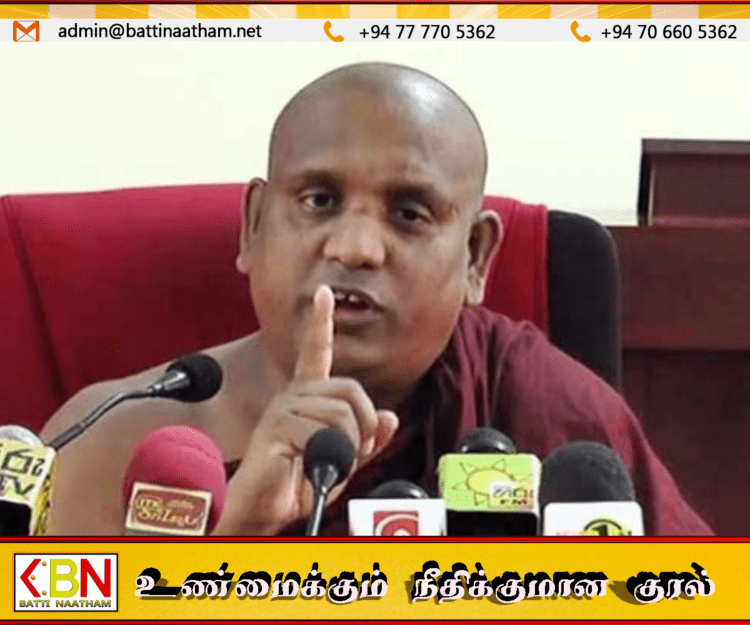 நாமல் ராஜபக்ஷவை ஜனாதிபதியாக்கும் வரை ஓயமாட்டோம்; சத்தாதிஸ்ஸ தேரர்!