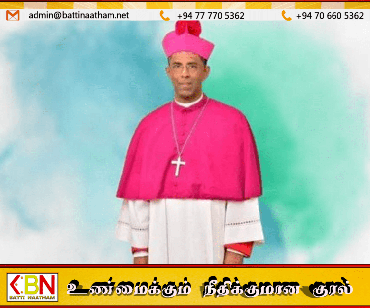 யாழ்ப்பாண மறைமாவட்டத்தின் புதிய ஆயராக பேரருட்தந்தை அன்ரன் ரஞ்சித் பிள்ளைநாயகம் நியமனம்!
