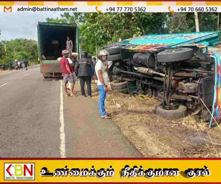பூனாவை பகுதியில் கோர விபத்து; இரு மீனவர்கள் பலி, ஒருவர் கவலைக்கிடம்!