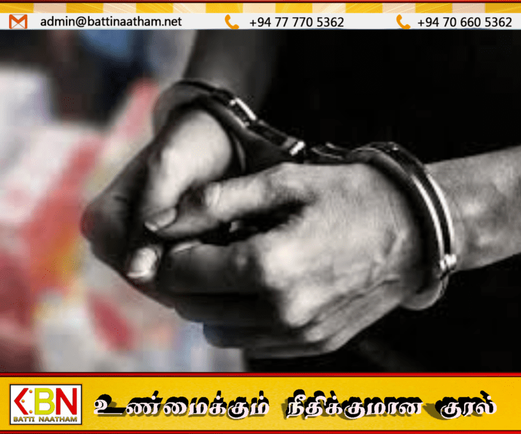 ஆரையம்பதியில் 600 கிராம் கேரளா கஞ்சாவுடன் இருவர் கைது!