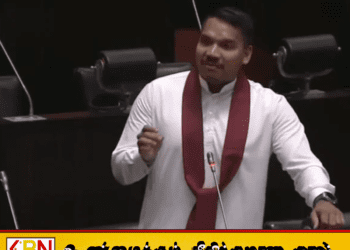 தேர்தல் மேடைகளில் ஒலிபரப்பப்பட்ட பாடலுக்கு யார் பொறுப்பு?; நாமல் ராஜபக்ஷ கேள்வி!