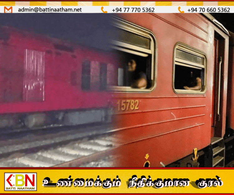 குருணாகலில் ஓட்டுநர் இன்றி நகர்ந்த தொடருந்து; பெரும் விபத்து தவிர்ப்பு!