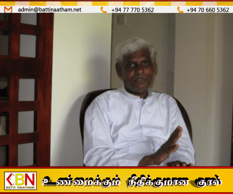 பயங்கரவாதத் தடைச் சட்டத்தின் கீழ் சங்கீதன் கைது; அருட்தந்தை சத்திவேல் கண்டனம்!