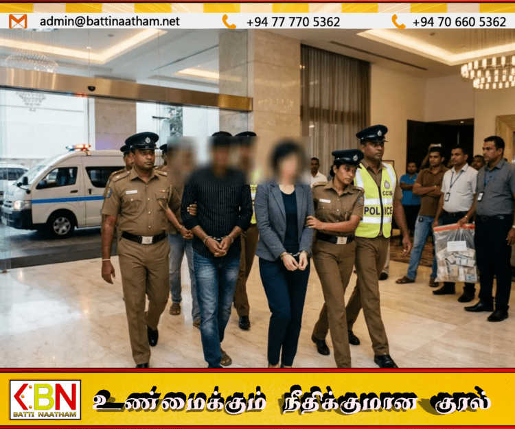 6,00,000 போலி அமெரிக்க டொலர்களுடன் பெண் உட்பட நால்வர் கைது