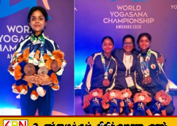 சர்வதேச யோகாசனப் போட்டியில் மட்டக்களப்பு மாணவிகள் ஐந்து பதக்கங்கள் வென்று சாதனை!