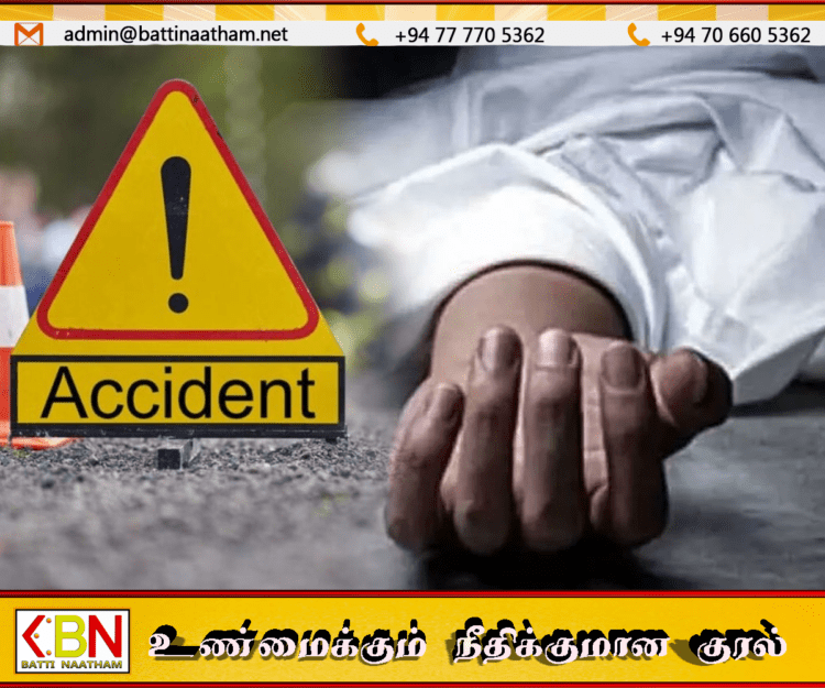 குழந்தையைக் கையில் ஏந்திச் சென்ற தந்தை பேருந்து மோதி பலி; 5 வயது குழந்தை காயம்!