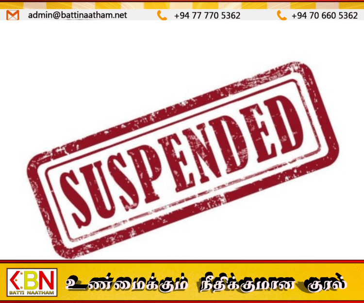 கிளிநொச்சி பேருந்து நிலையத்தில் தகராறு; தனியார் பேருந்து சாரதிக்கு பணி இடைநிறுத்தம்!