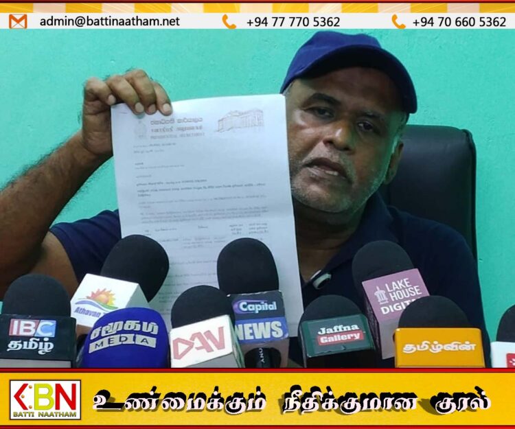 கல்முனை கடலரிப்பிற்கான அடிப்படை காரணம் ஒலுவில் துறைமுக பிழையான கட்டுமானமே;எச்.எம்.எம். ஹரீஸ்