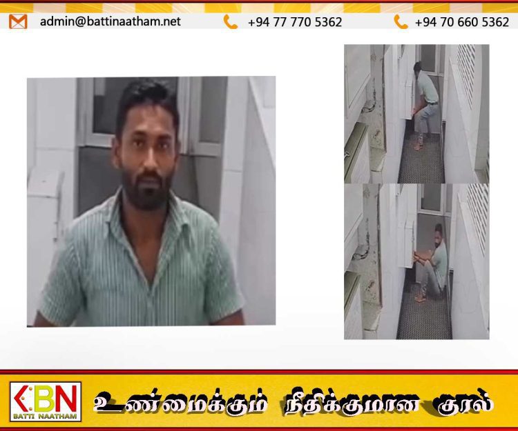 இரத்தினபுரி பள்ளிவாயலின் உண்டியல் உடைத்து திருட்டு; திருடரை தேடும் பொலிசார்