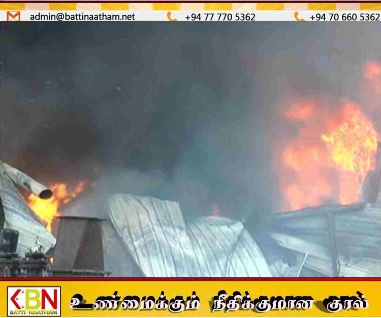 ஹோமாகம தொழிற்சாலை தீ விபத்தில் 5 பேர் பலி!