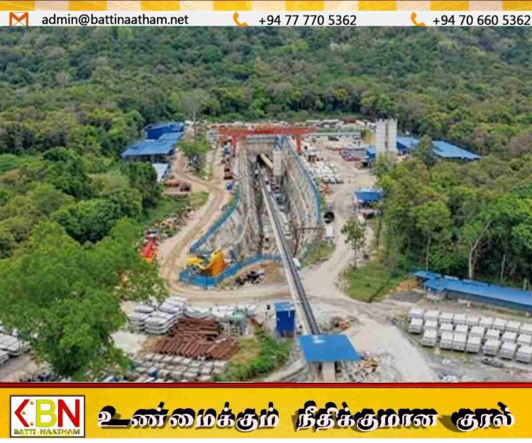 தெற்காசியாவின் மிக நீளமான நீர்ப்பாசன சுரங்கப்பாதை அகழ்வுப் பணிகள் நிறைவு!