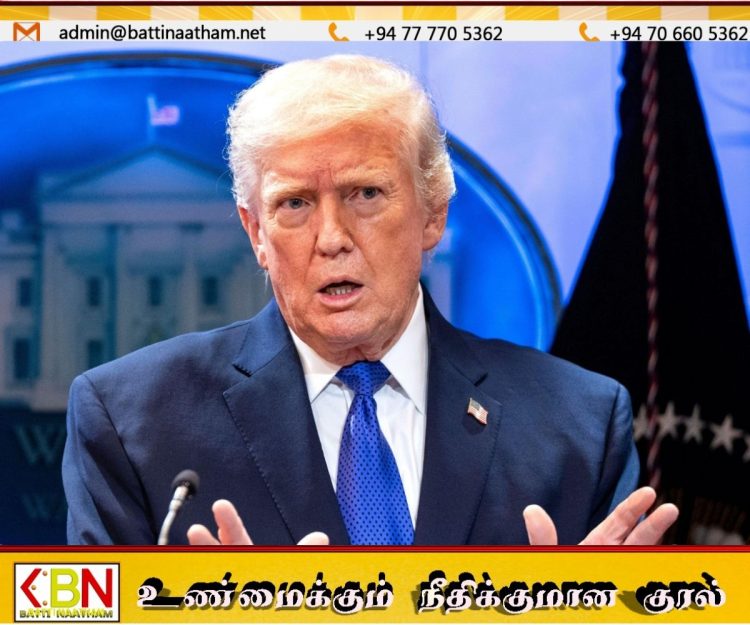 ஈரான் மீதான தாக்குதல்களை தற்காலிகமாக நிறுத்திய டொனால்ட் ட்ரம்ப்!