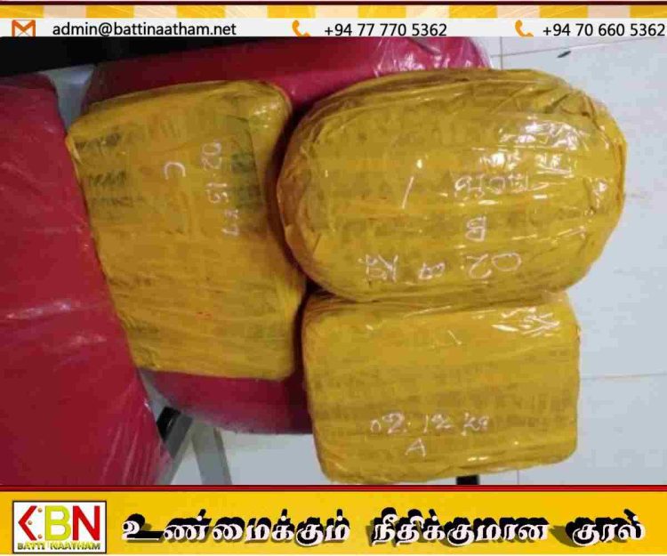 கிளிநொச்சியில் அதிரடி சோதனை; 6.5 கிலோ கேரள கஞ்சா மற்றும் இரு மோட்டார் சைக்கிள்கள் மீட்பு!