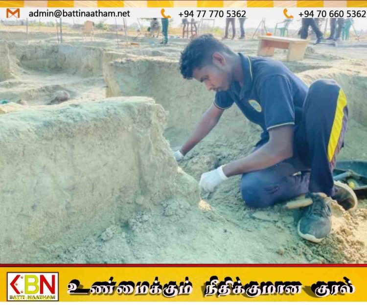 மோதிரத்துடன் கண்டெடுக்கப்பட்ட மனித எலும்புக்கூடு; செம்மணியில் மேலும் 11 எலும்புக்கூடுகள் அடையாளம்!
