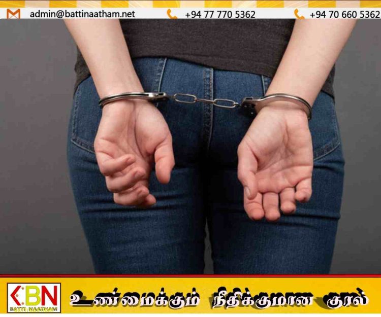 போதைப்பொருள் மாத்திரைகளை விழுங்கி வந்த பெண் கைது!